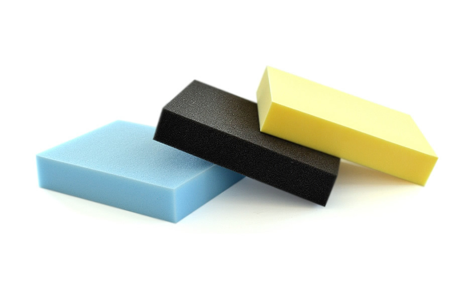 cross-linked foam microscope vision