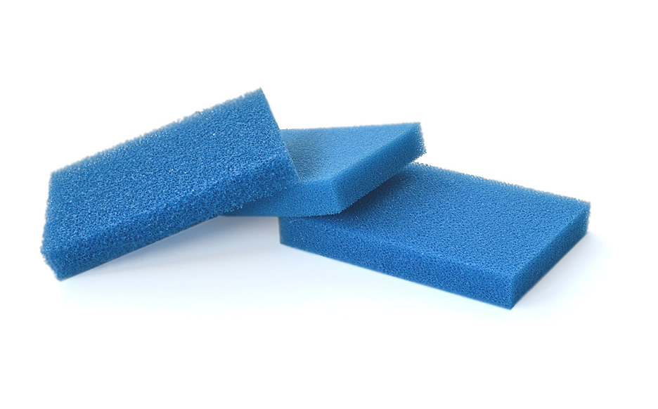 cross-linked foam microscope vision