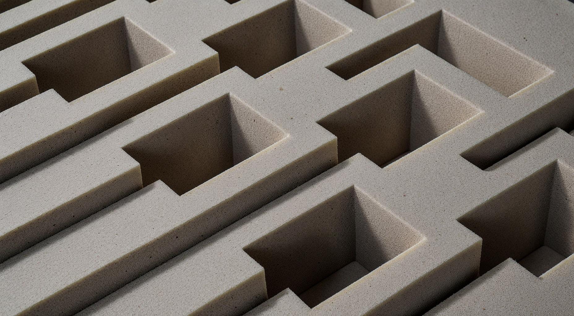 Lavorazione di sagomatura su materiali espansi