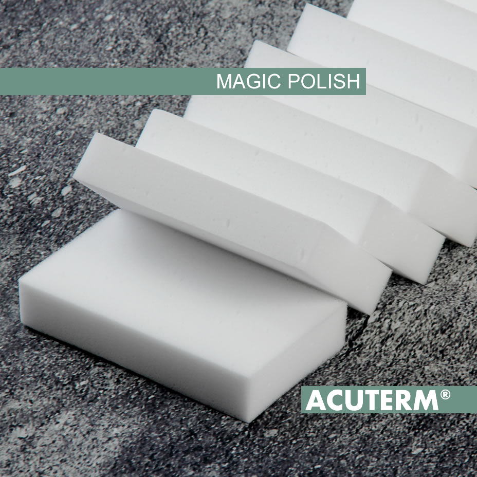 Spugne in resina melamminica AcuTerm by Cioni